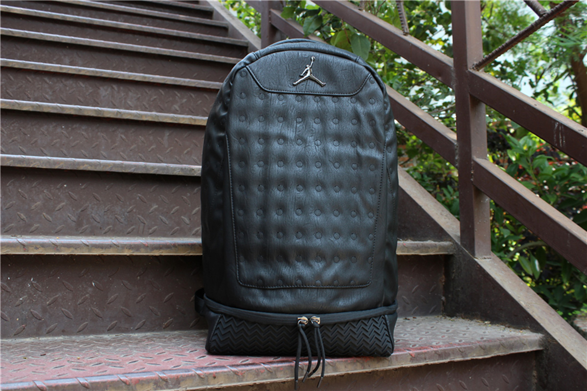 air jordan backpack black