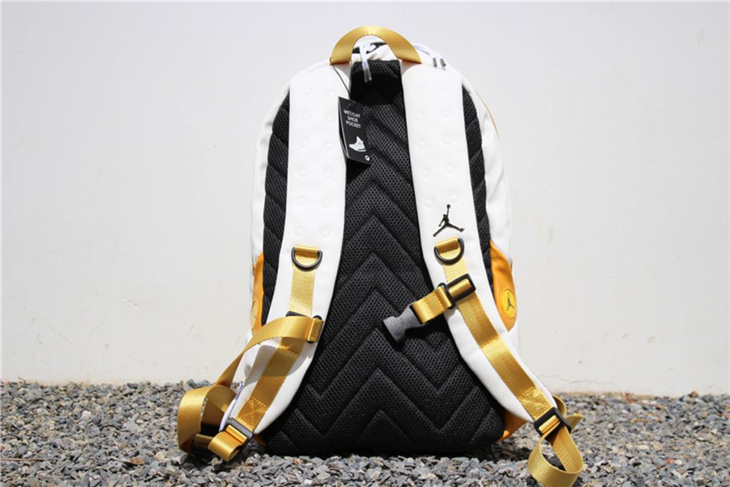 Air Jordan Retro 13 Backpack White Yellow For Sale The Sole Line