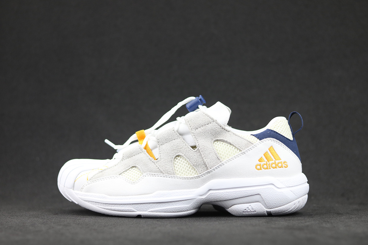 Consortium x Adidas Falcon SS2G Workshop White Blue For Sale – The Sole Line