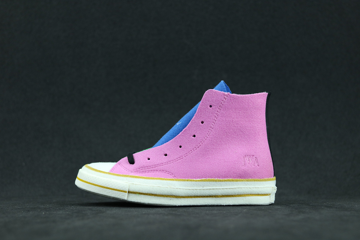 jw anderson converse purple