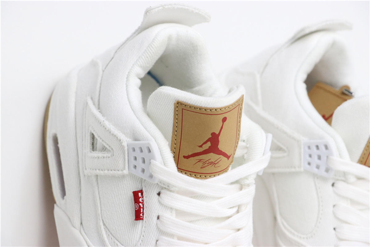jordan x levis white