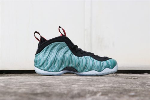 navy blue and white foamposites