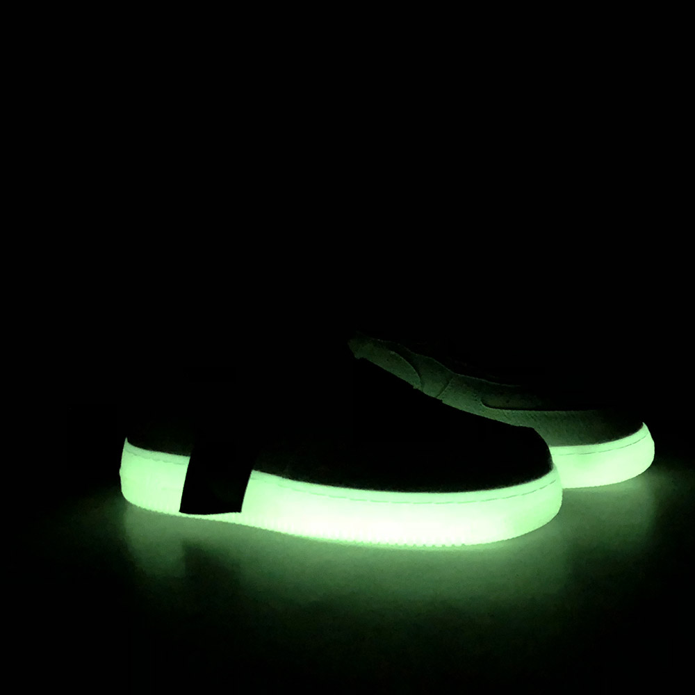 air force 1 black and neon