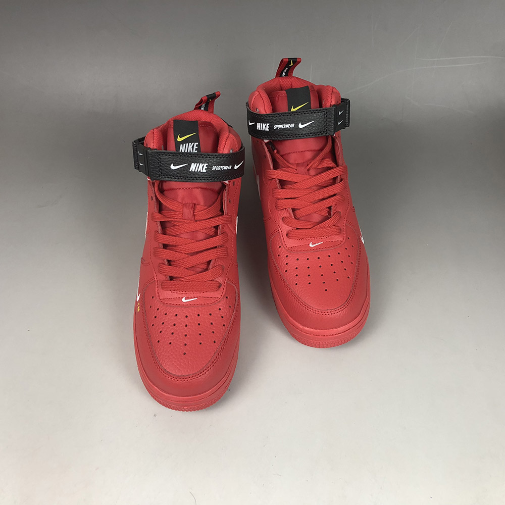 red air force 1 size 8