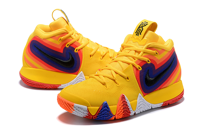 Nike Kyrie 4 'Starburst' Yellow/Orange 