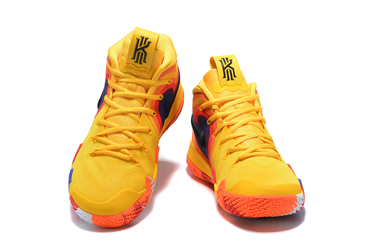 nike yellow orange shoes