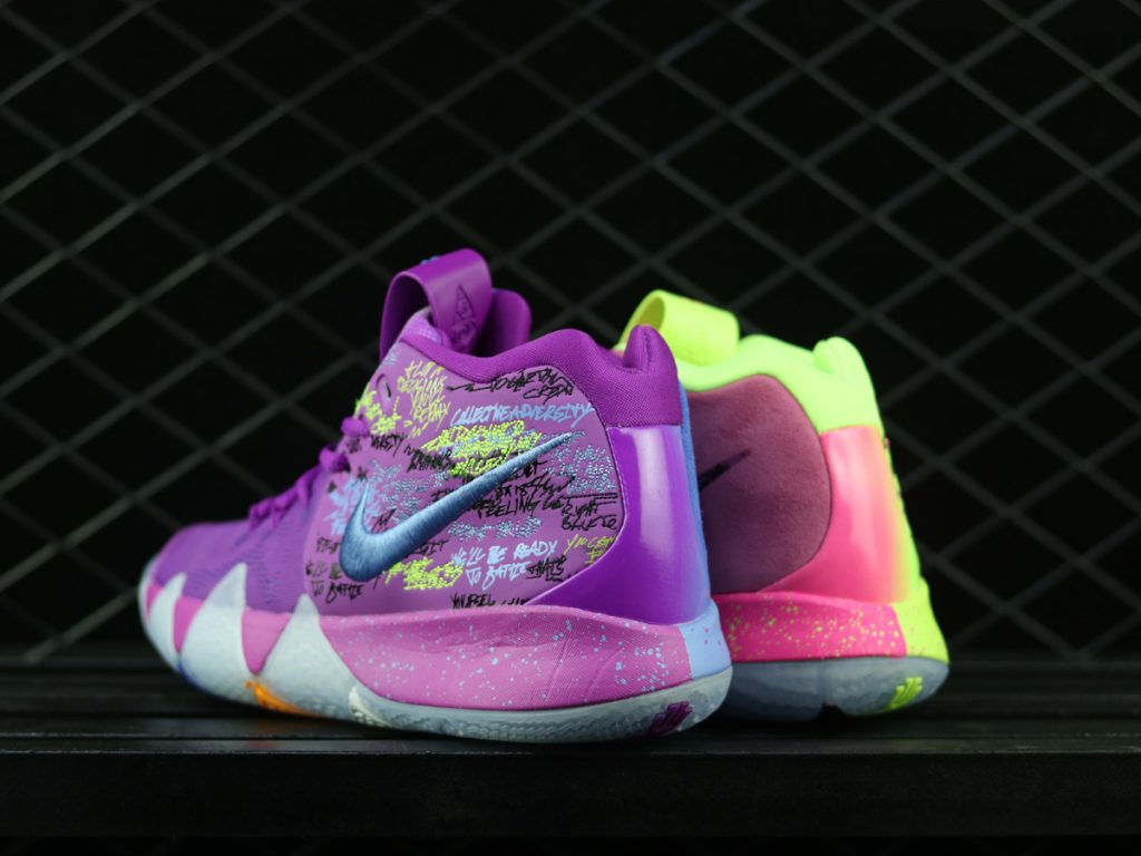 Nike Kyrie 4 “Confetti” MultiColor 943806900 For Sale The Sole Line