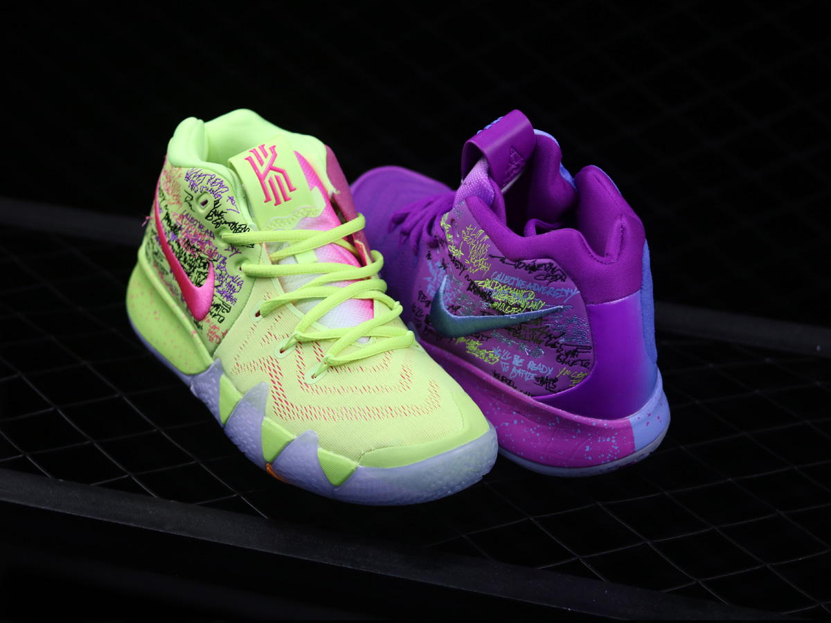 kyrie irving 4 confetti shoes for sale