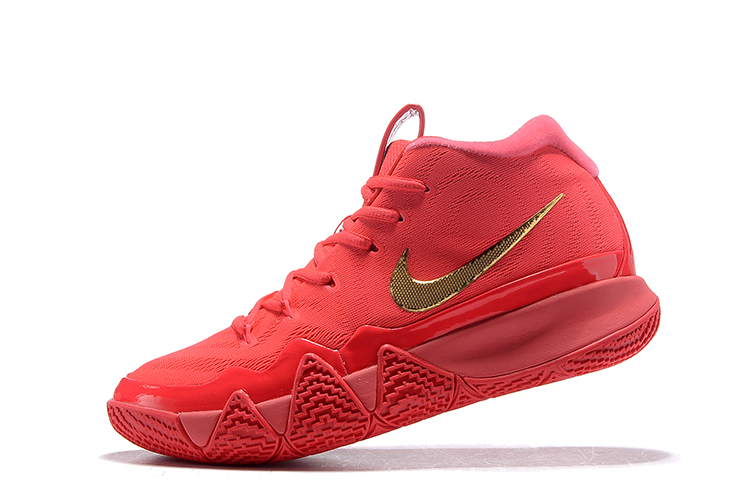red and gold kyrie 4