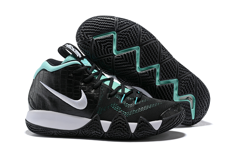 kyrie 4 black metallic silver