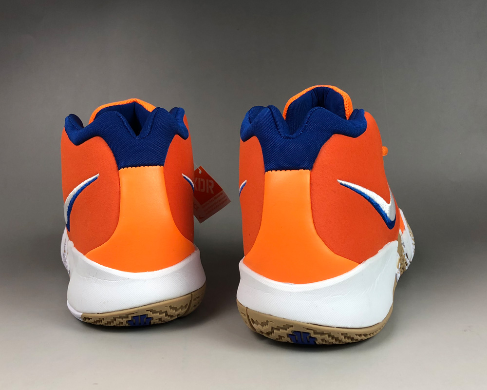 blue and orange kyrie 4
