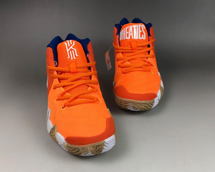 Nike Kyrie 4 ‘Wheaties’ Orange White For Sale – The Sole Line