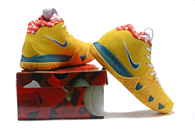 kyrie 4 yellow lobster