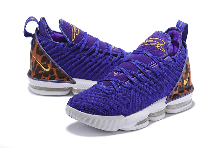 lebron 16 purple and gold