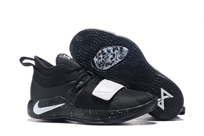 nike pg 2.5 black white