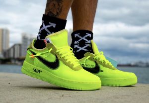 af1 x off white 2.0 black cone