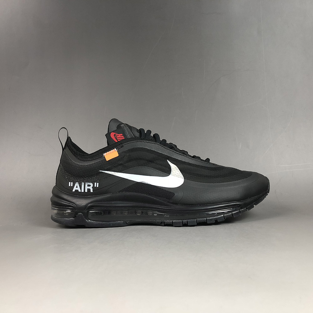 Off White x Nike Air Max 97 Black AJ4585 001 For Sale Off White x Nike Air Max 97 Black AJ4585 001 For Sale