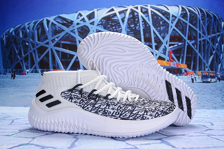 adidas Dame 4 'Stats' Cloud White/Crystal White-Core Black For Sale – The  Sole Line