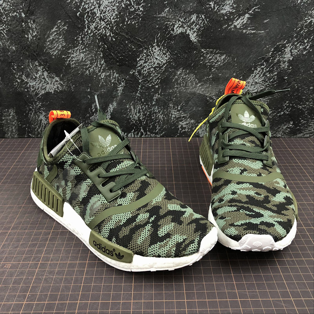 adidas nmd r1 olive orange