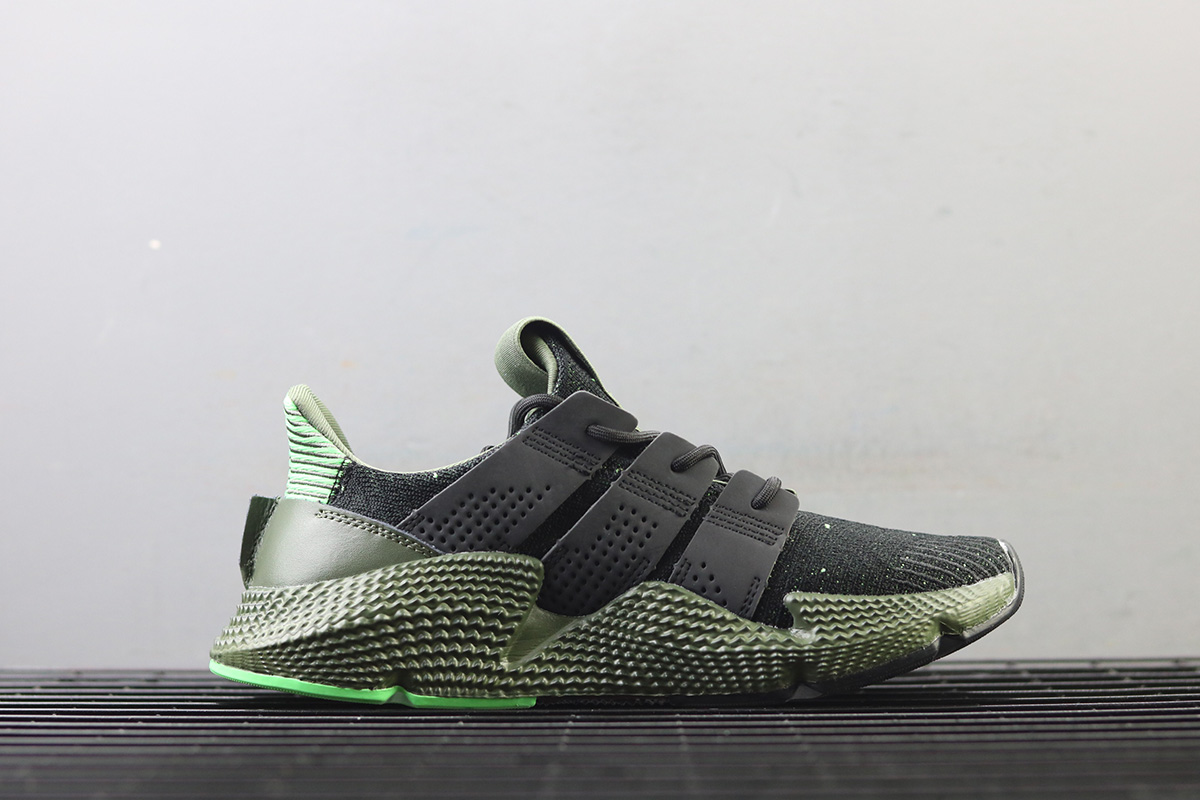 Adidas prophere core black shock lime Clearance
