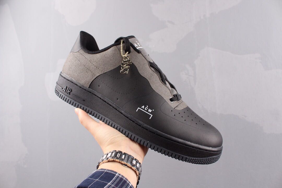 x Nike Air Force 1 Low Black/Dark Grey 