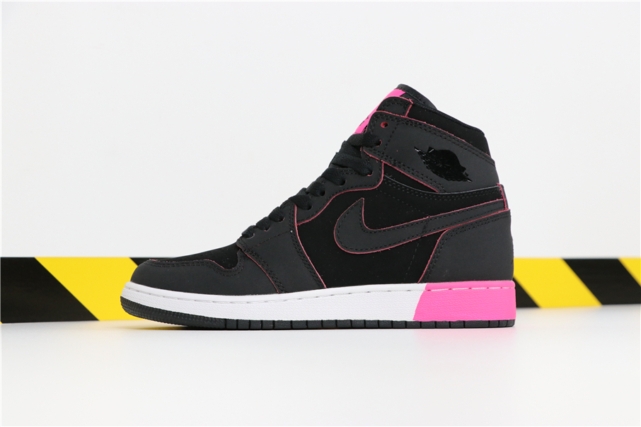 nike jordan 1 pink and white