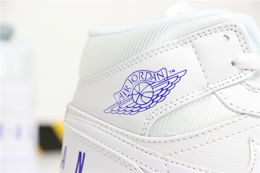 air jordan 1 mid premium white