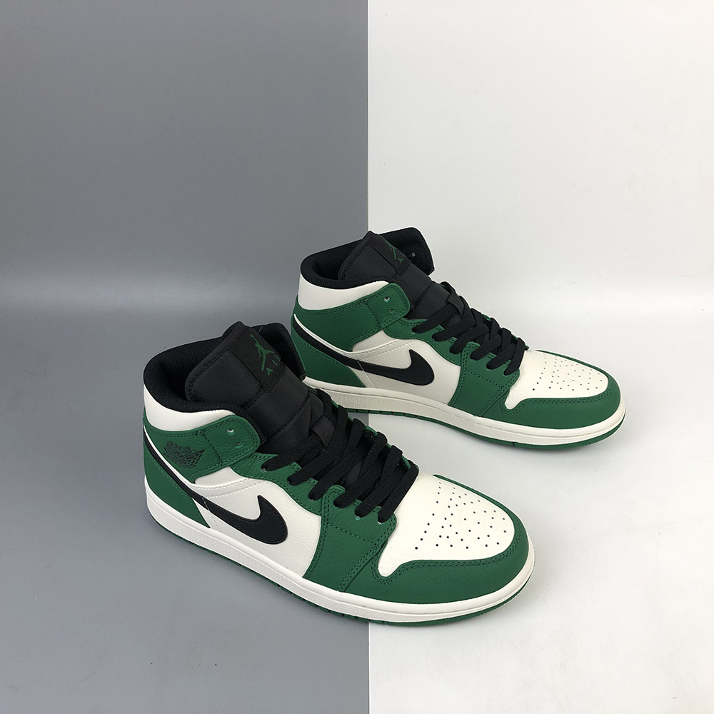 Air Jordan 1 Mid SE Pine Green/Sail-Black For Sale – The Sole Line