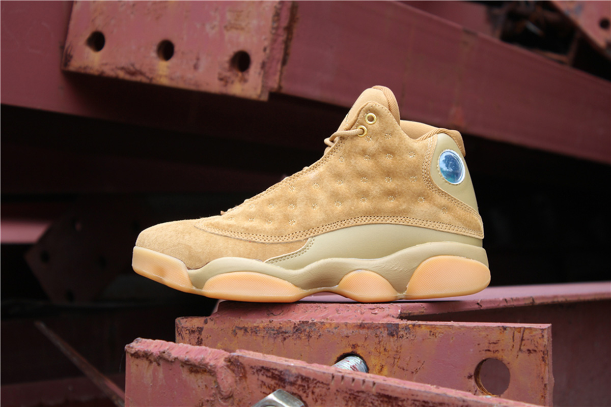 wheat and black jordan 13