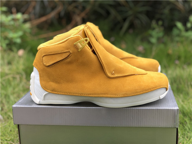 yellow jordan 18