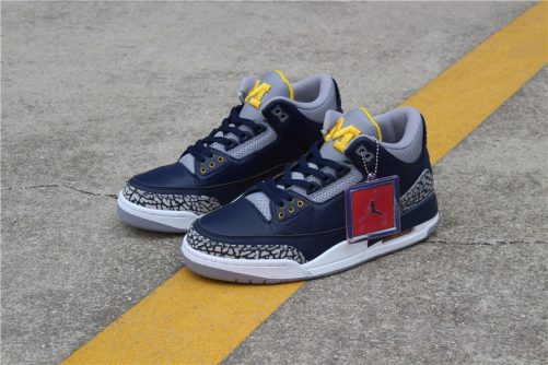 jordan 3 michigan