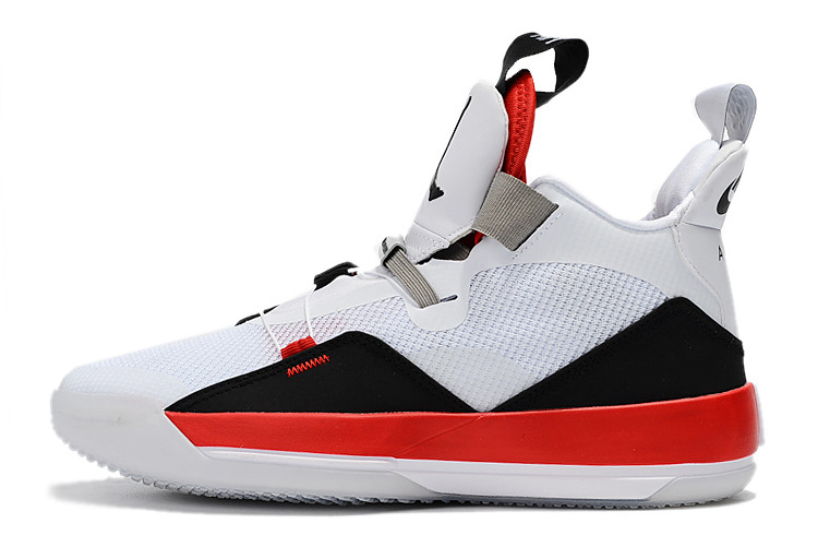 Air Jordan 33 “Fire Red” White/Fire Red 