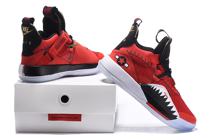 Air Jordan 33 Future Of Flight Red Black White The Sole Line