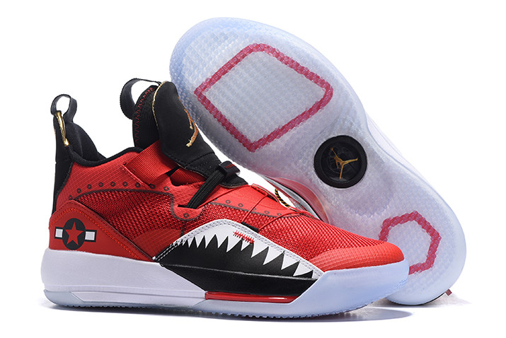 jordan 33 white red