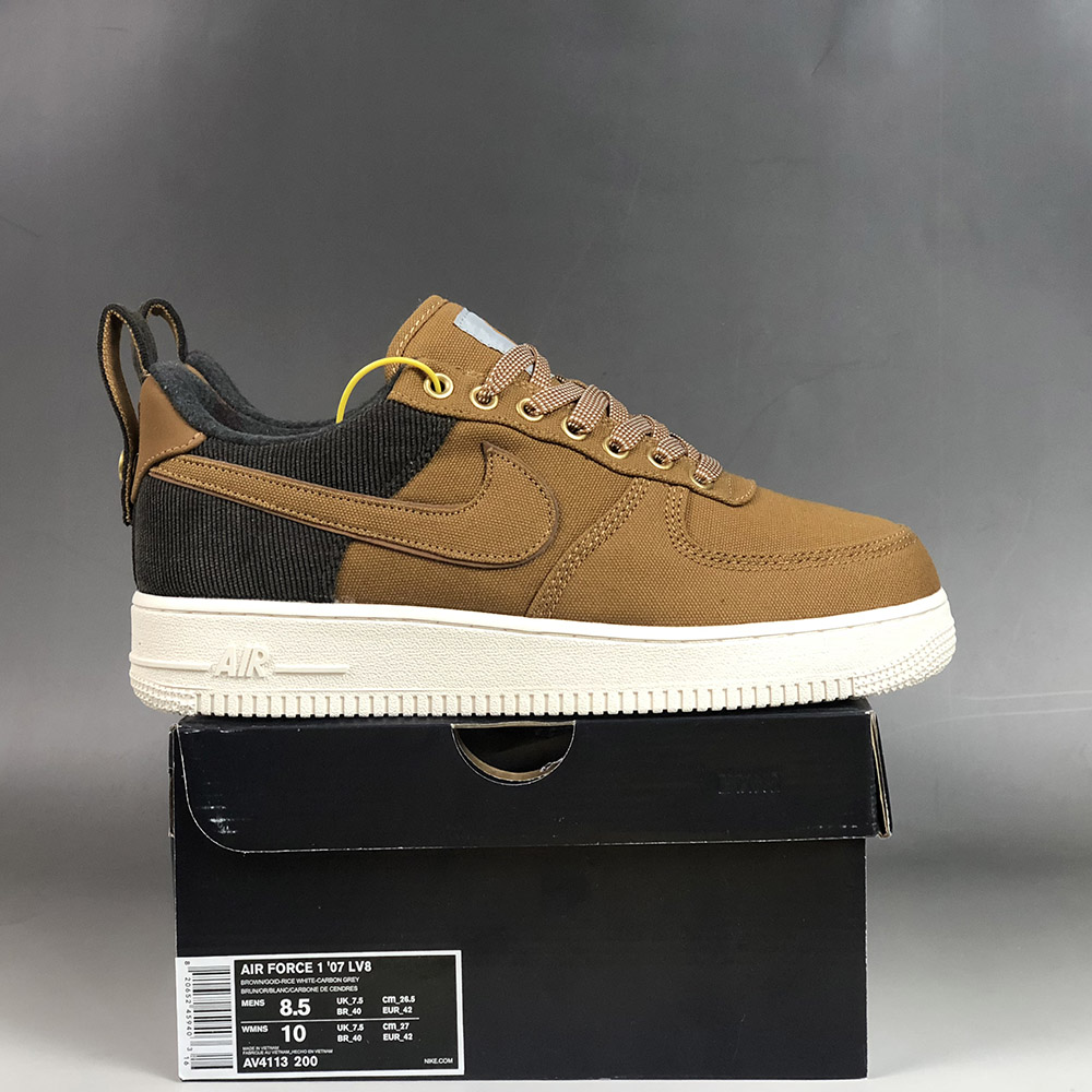 Carhartt WIP x Nike Air Force 1 Low Ale Brown/Sail For Sale – The Sole Line