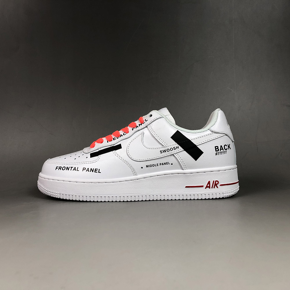 nike air force 1 white customized