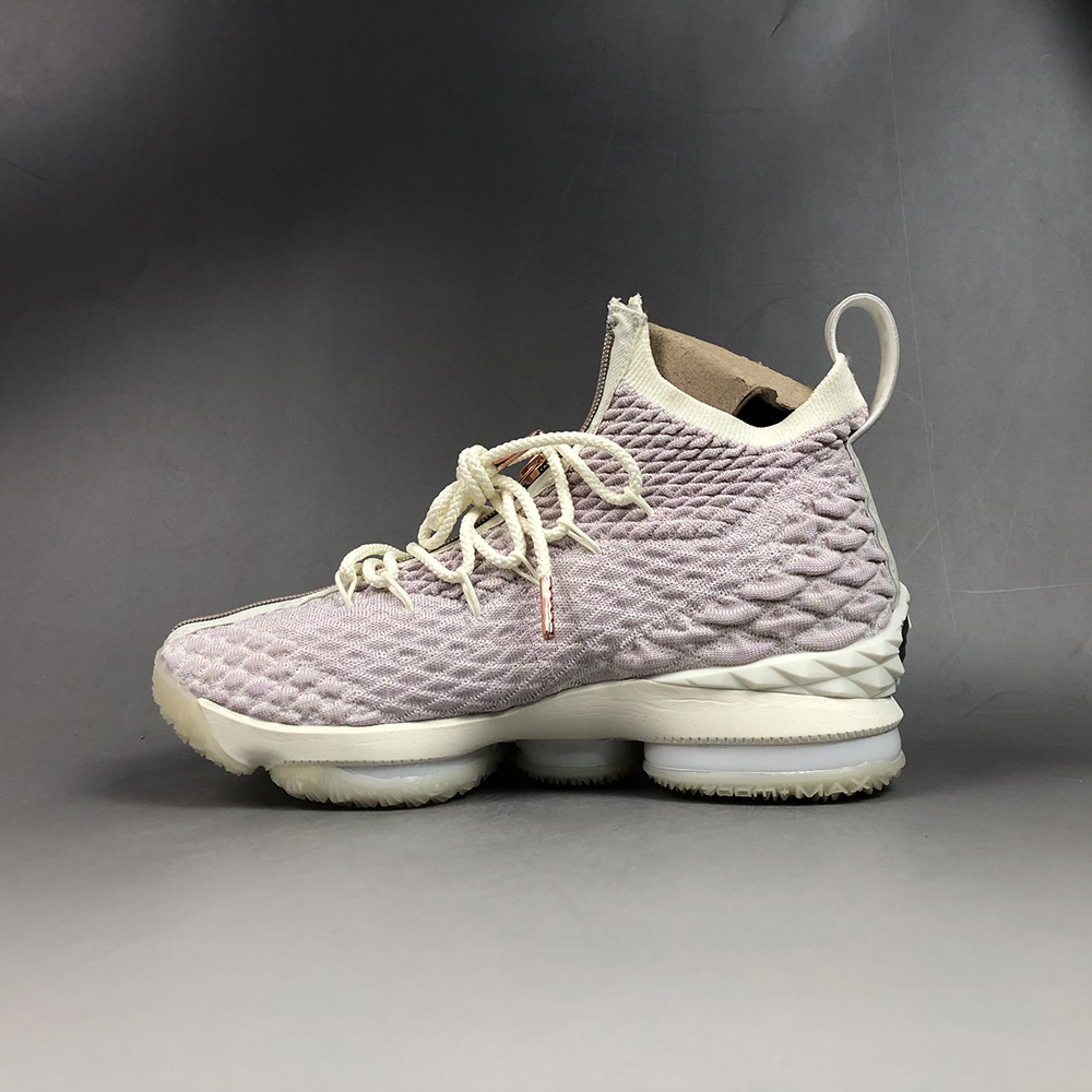 lebron 15 pink rose