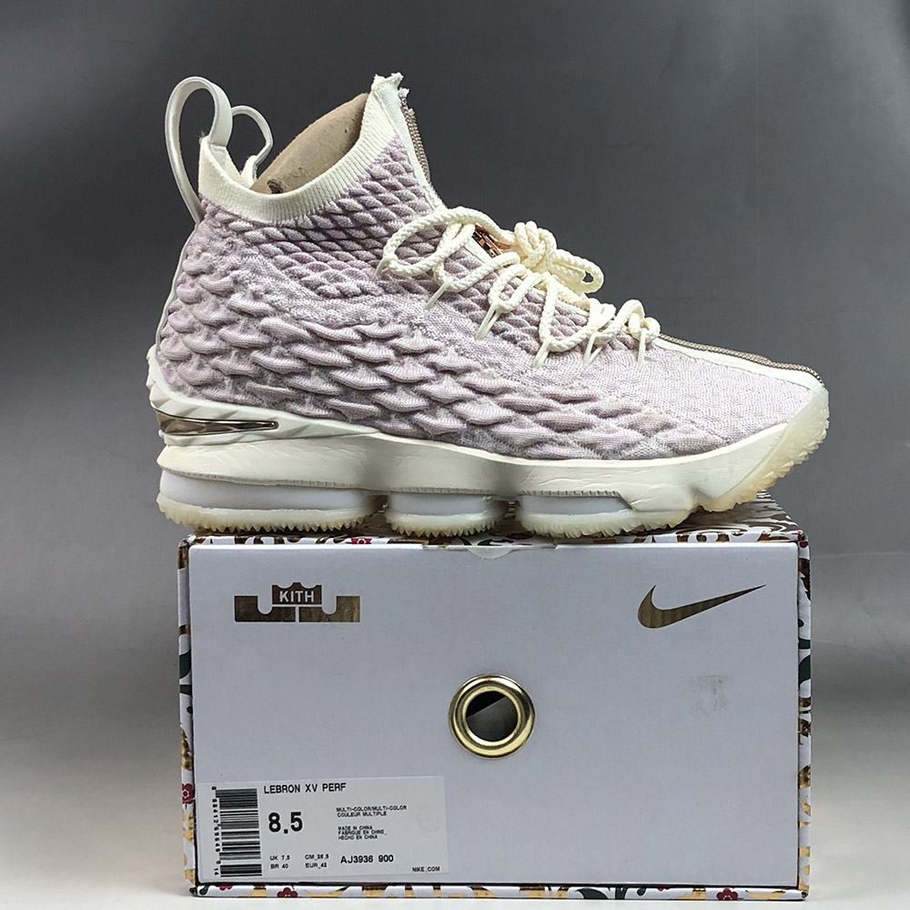 kith lebron 15 rose gold
