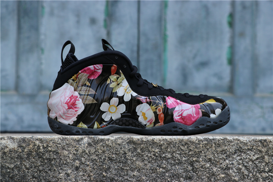 floral print foamposites