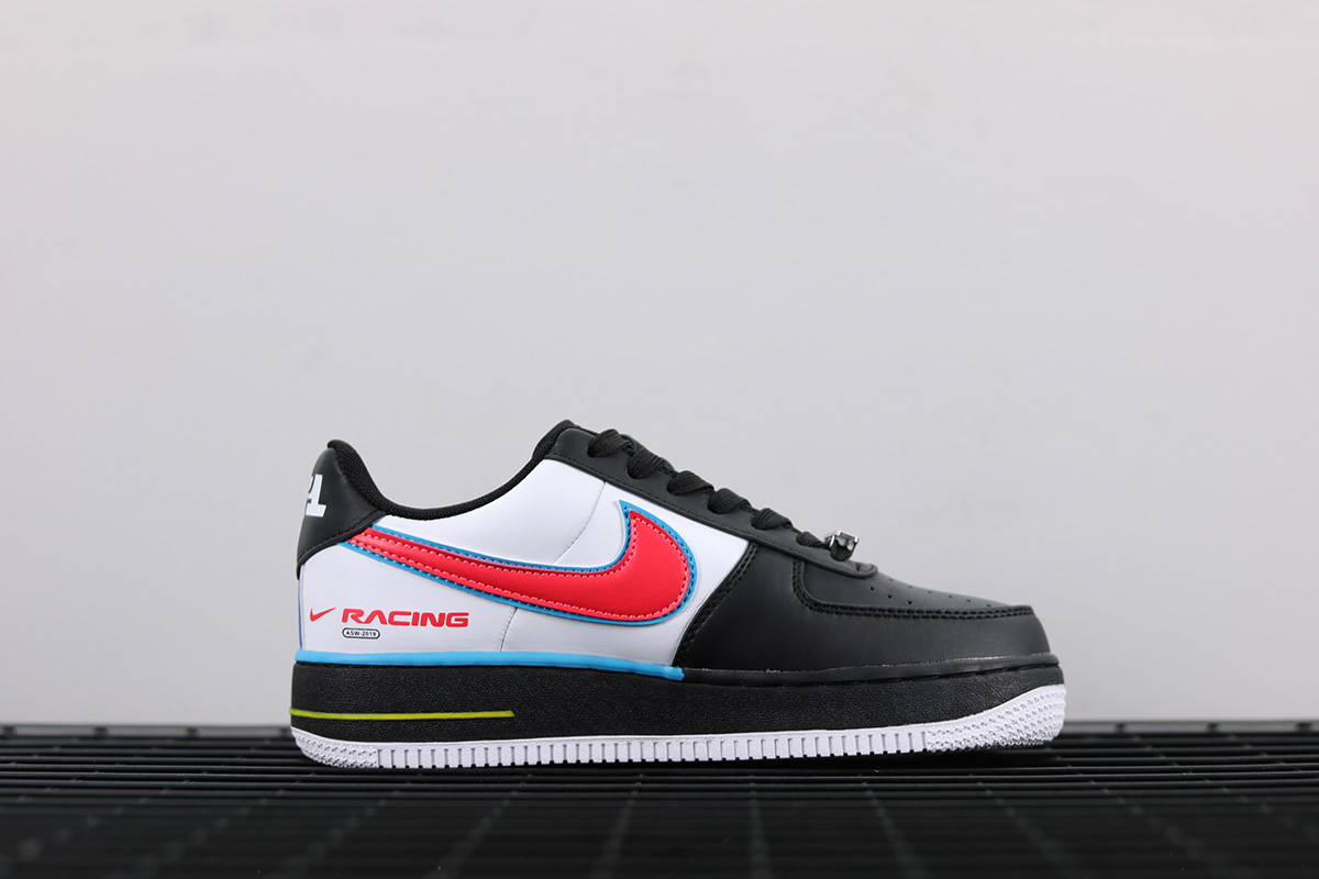nike air force 1 mens white and red