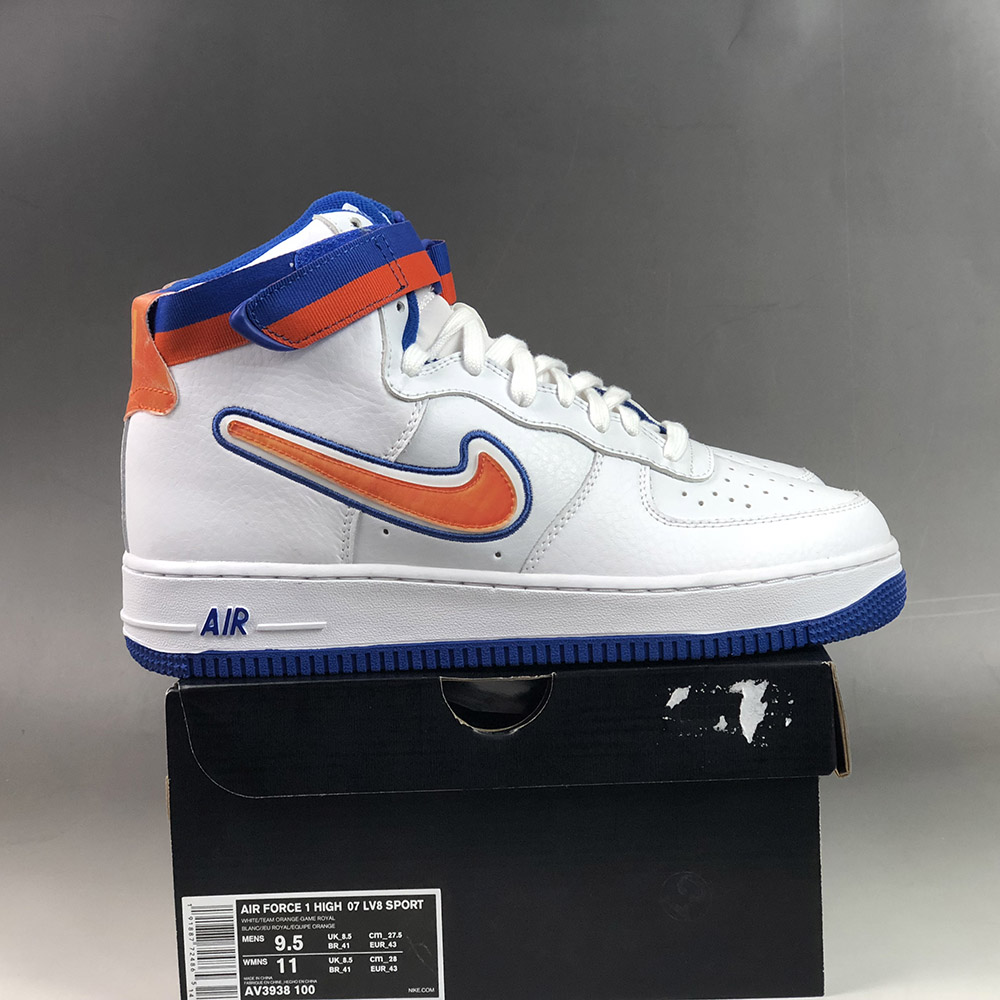 nike air force 1 high knicks
