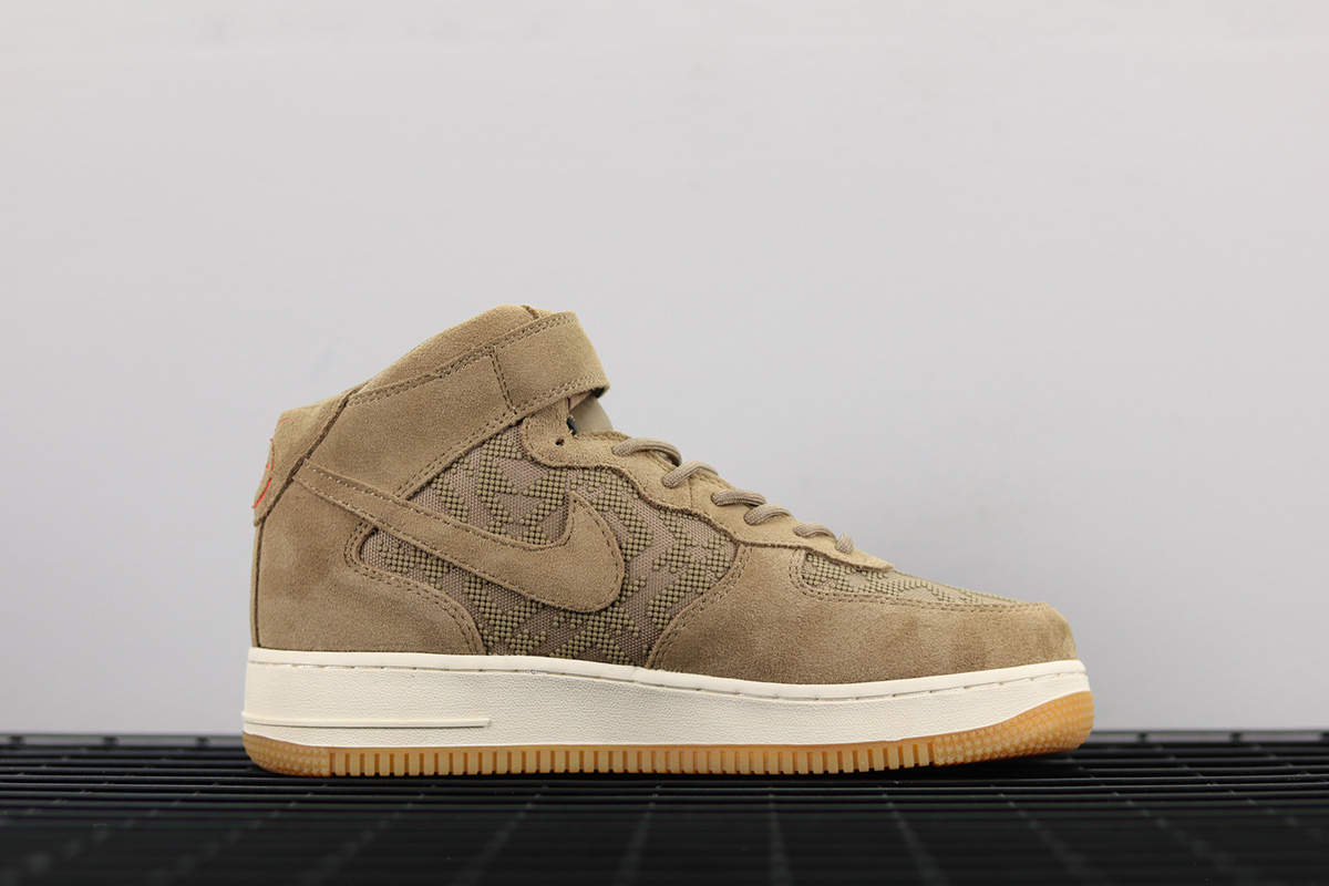 nike air force 1 mid 07 premium beige