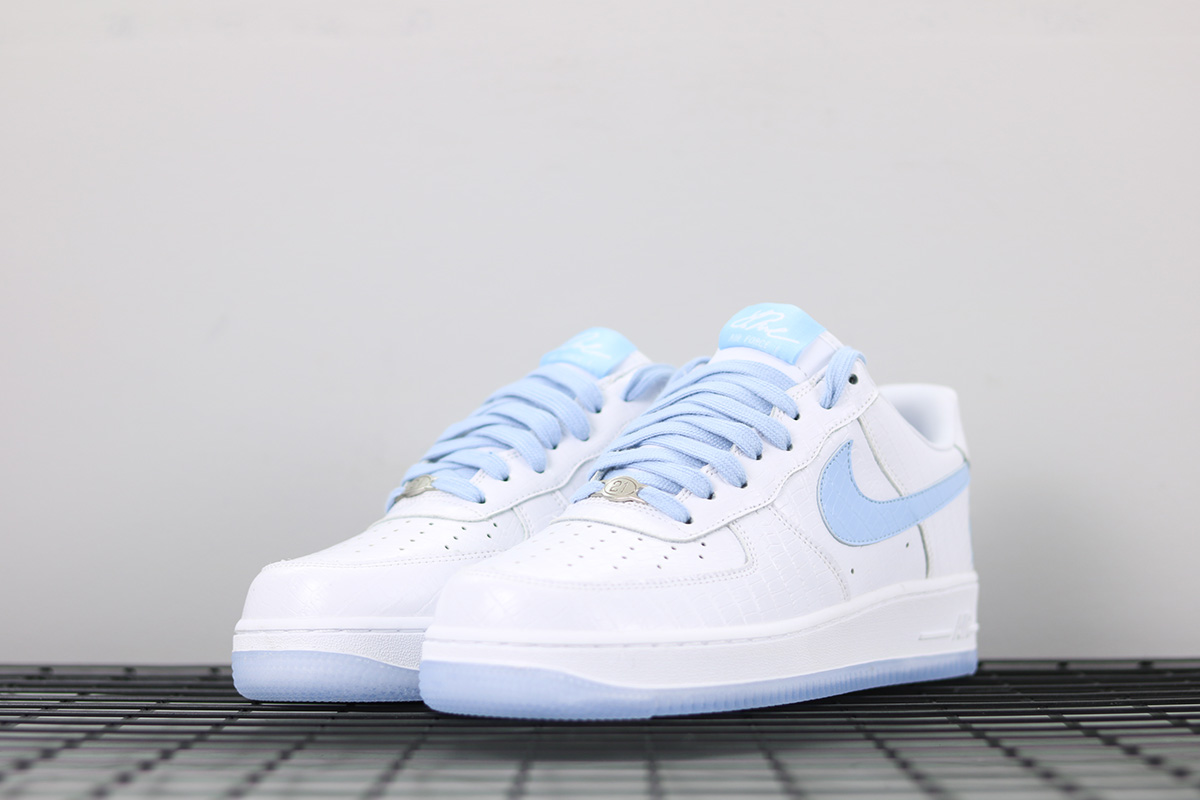ice blue air force ones