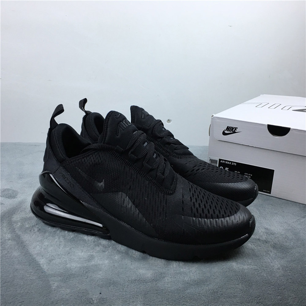 nike air max 270 black flyknit