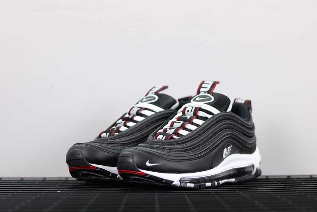 nike air max 97 black sport red white