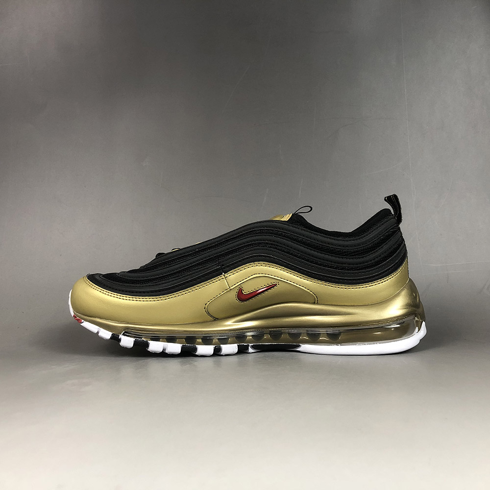 nike air max 97 qs gold and black