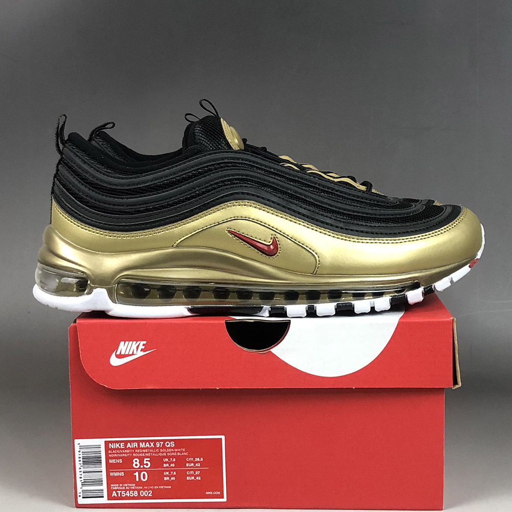 liquid gold air max 1 97 QS Black 