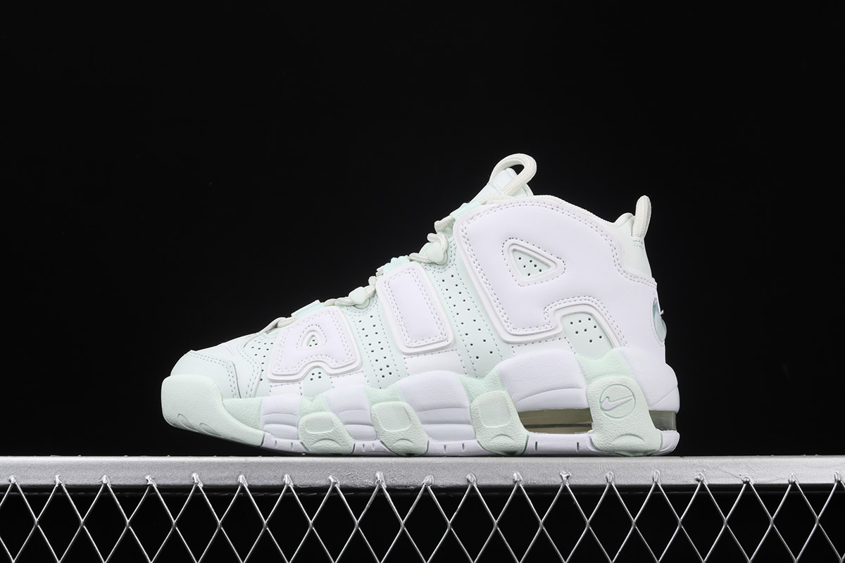 nike air more uptempo barely green