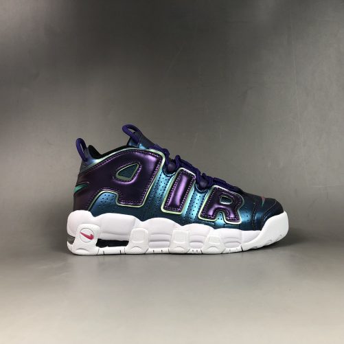 nike air more uptempo iridescent purple