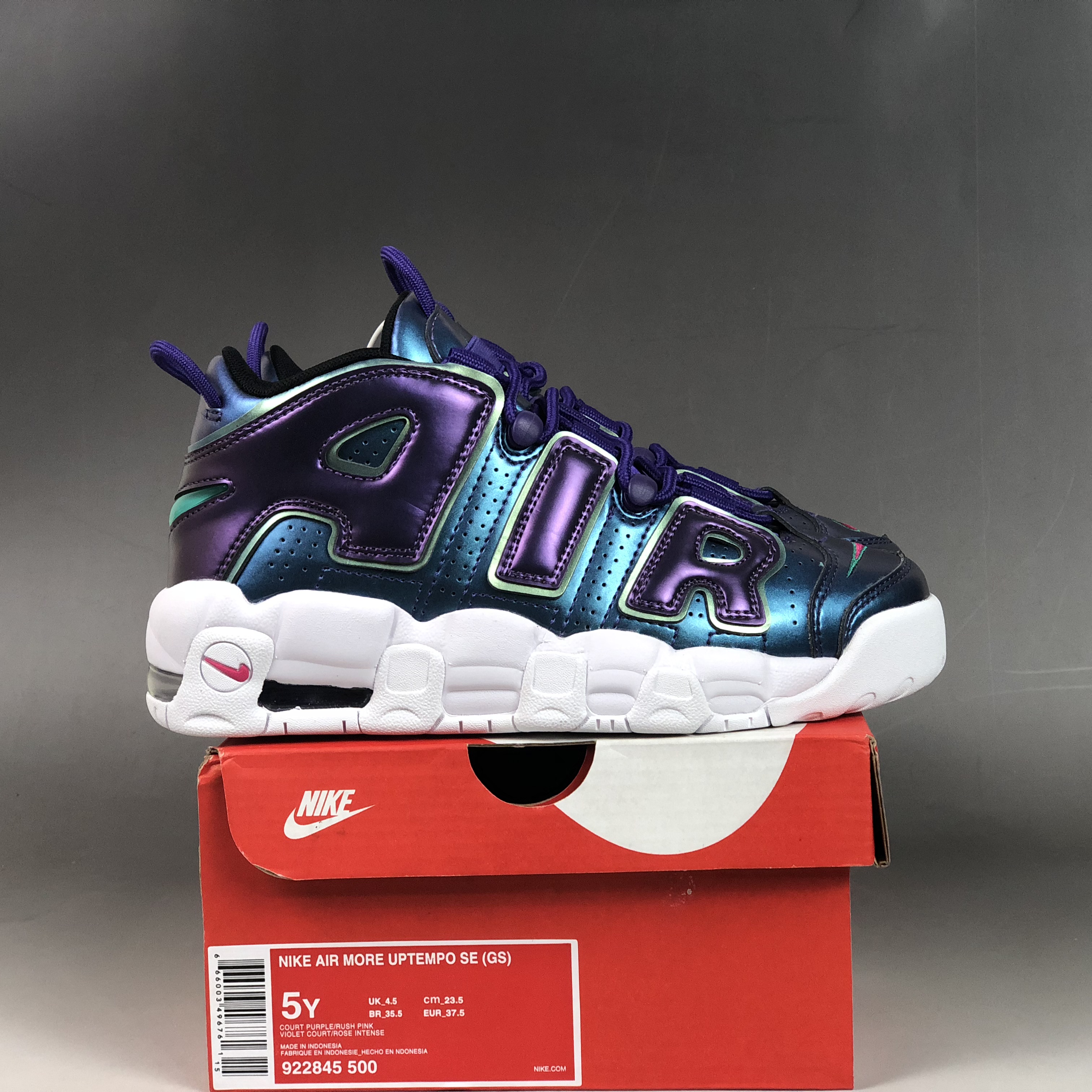 air foamposite one iridescent purple